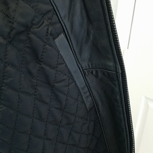 Michael Lawrence Black Leather Jacket - Picture 7 of 7